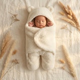 Nid d'ange Bébé - Couverture Polaire Ourson Hiver