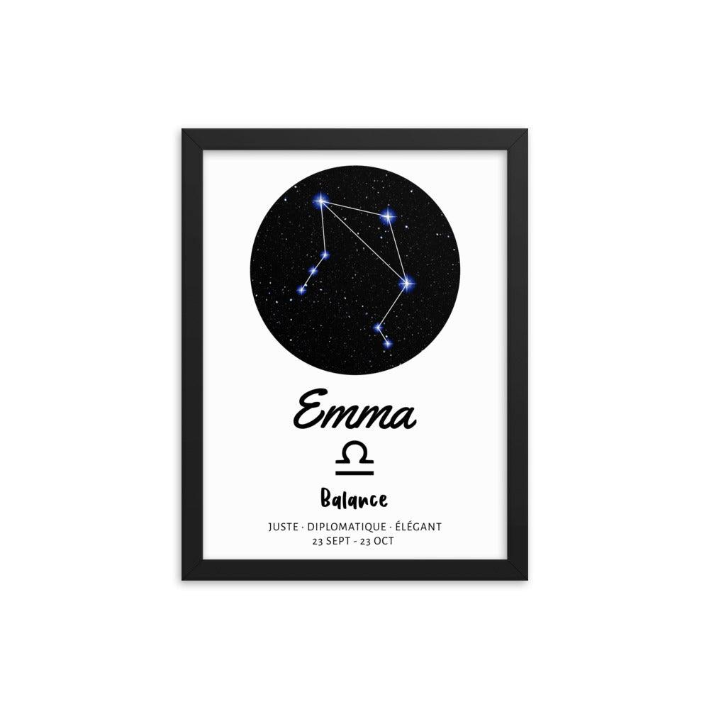 Tableau personnalisé Signe Astrologique