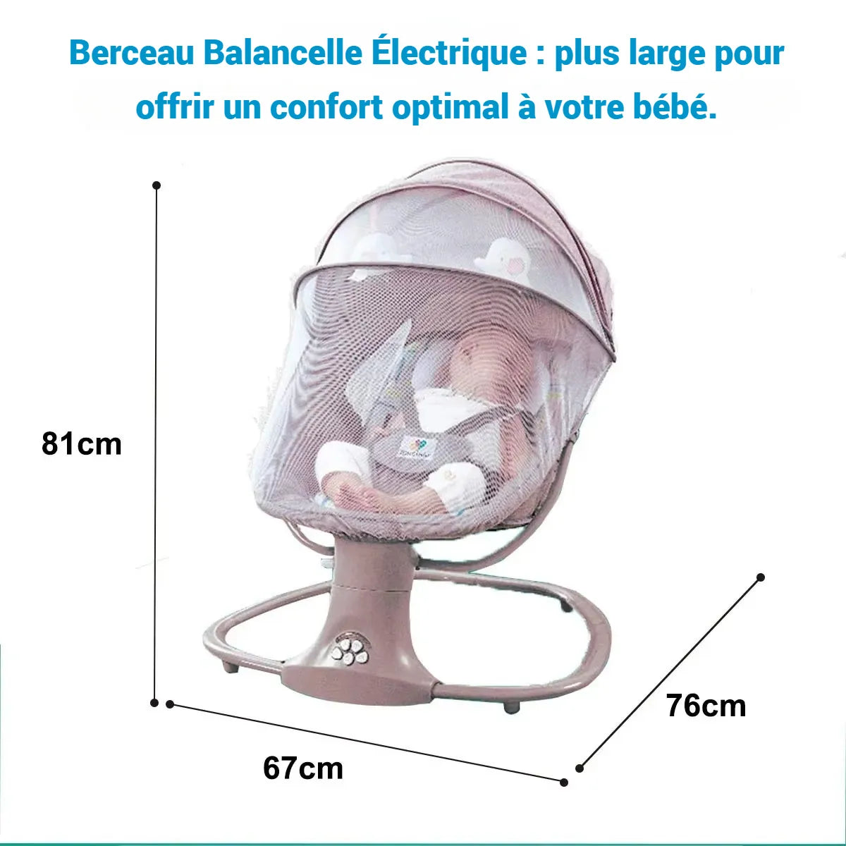 DreamNest™ - Bluetooth Electric Swing