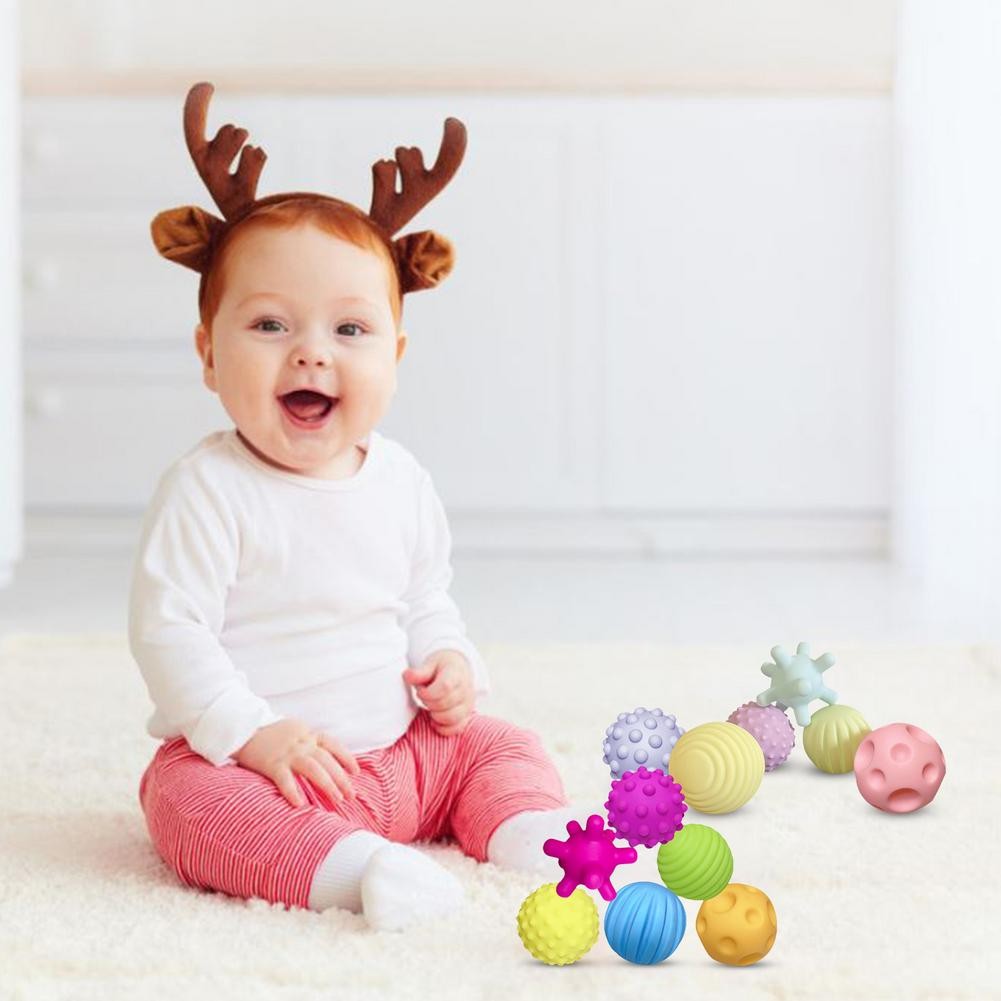 Confezione da 6 Palline Sensoriali per Neonati