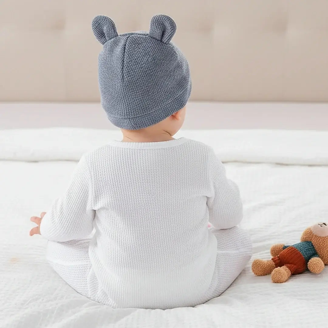 Tutina per bebè con orecchie da orso