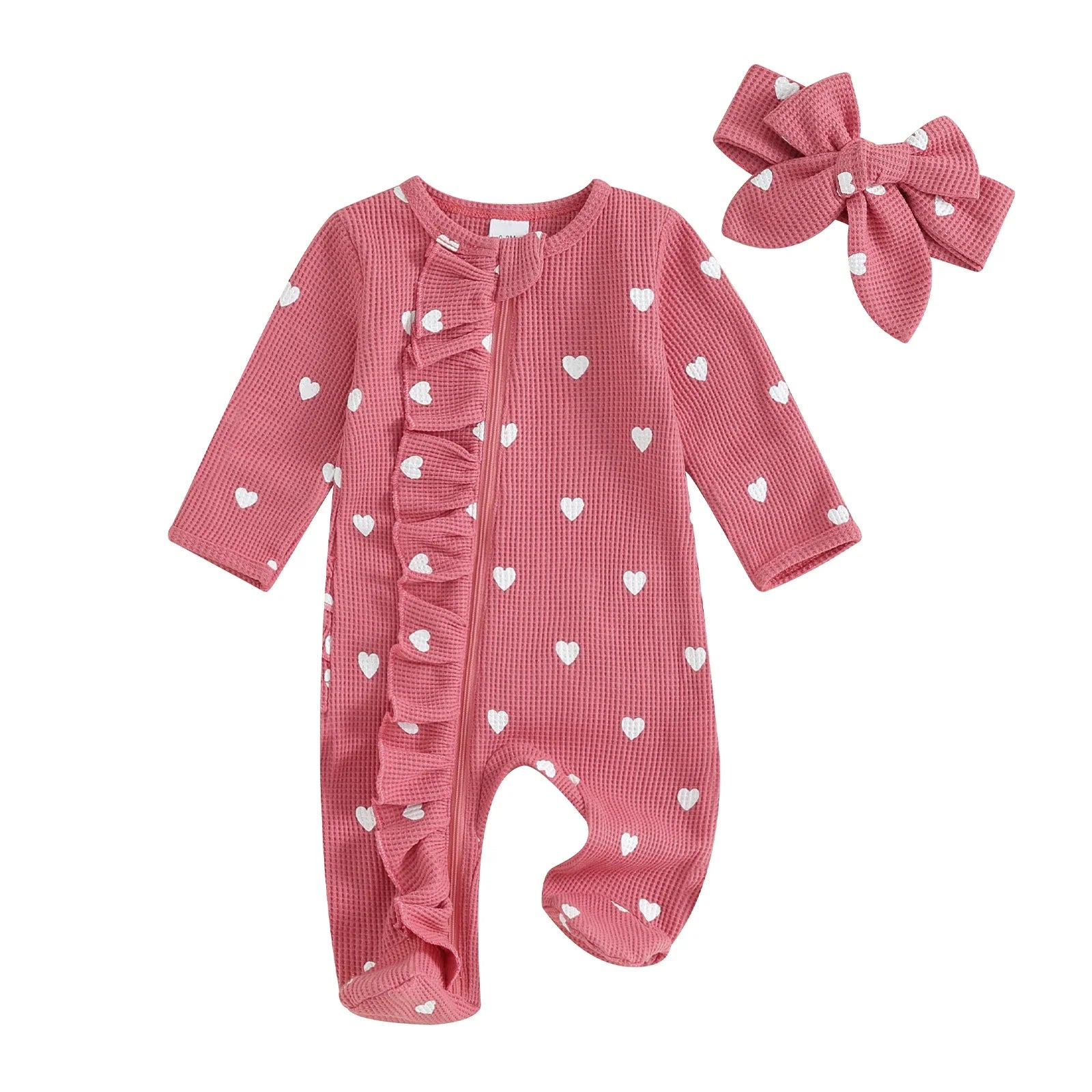 Tutina neonata con fascia