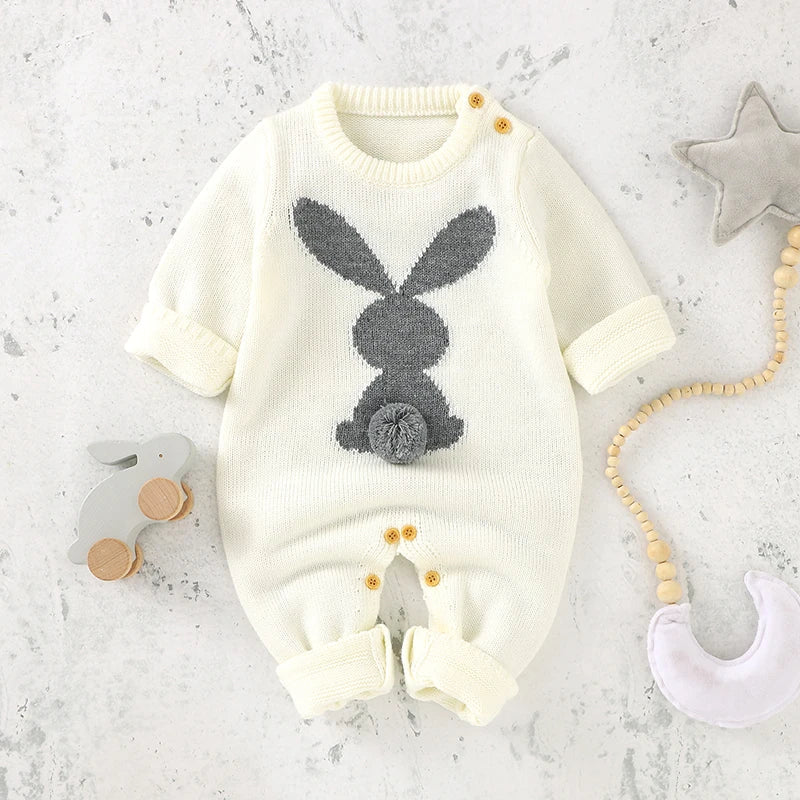 Bunny baby romper