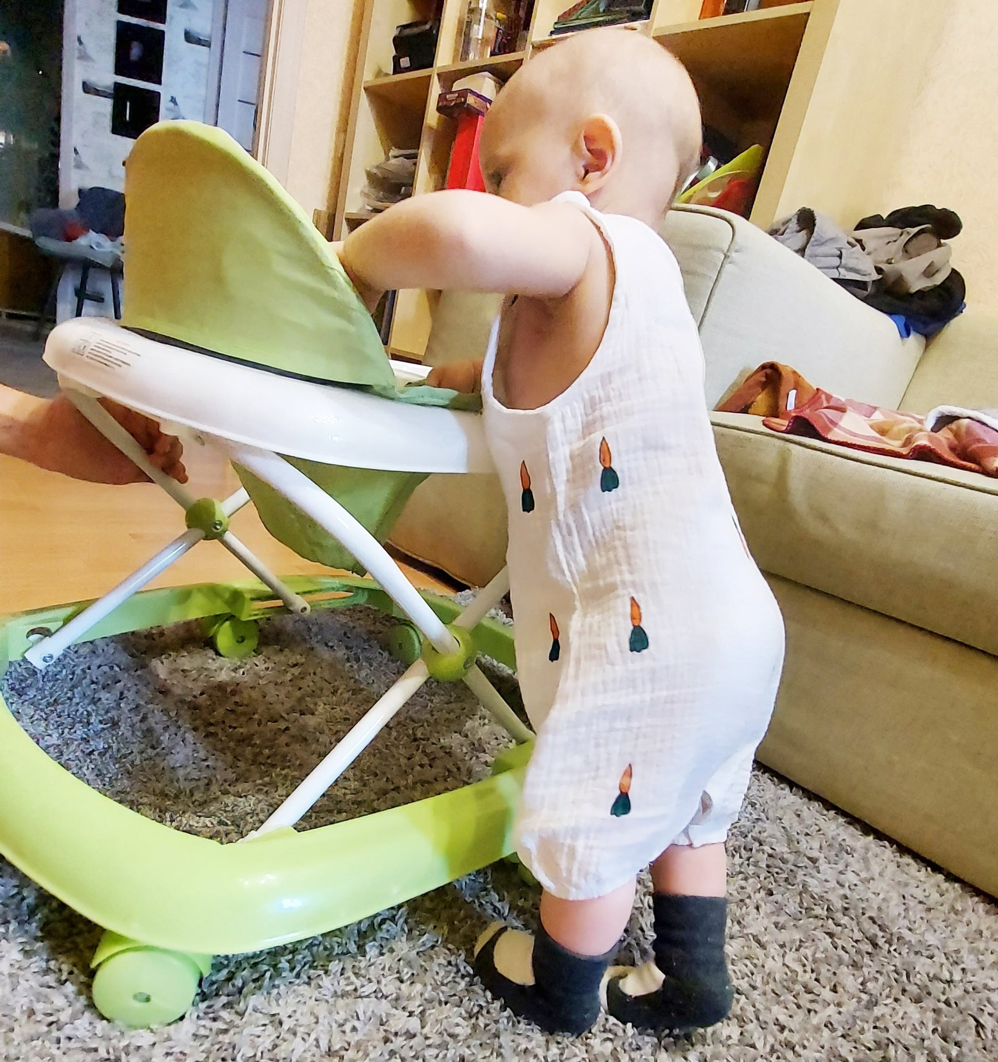 Pagliaccetto Neonato Senza Maniche con Fantasie Adorabili
