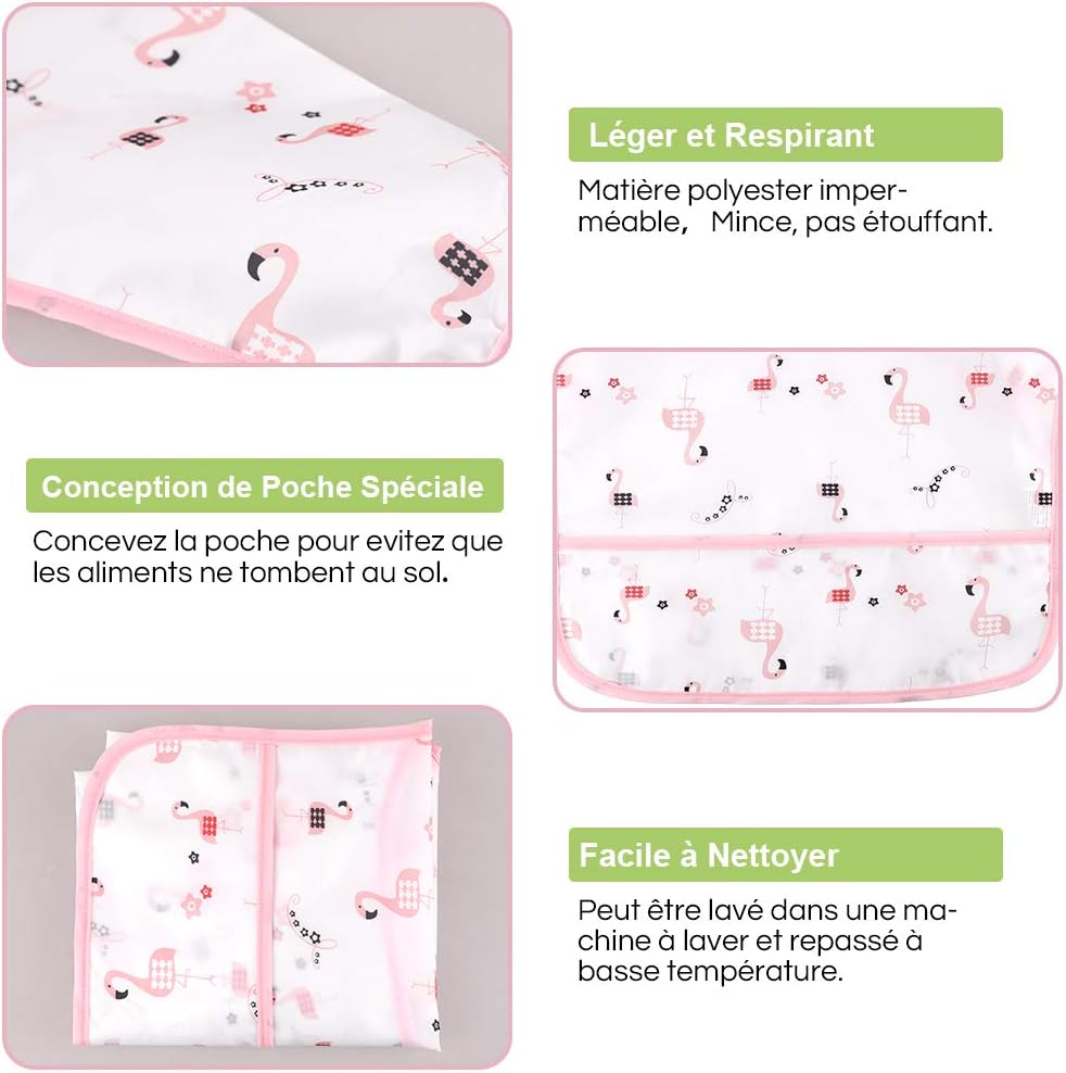 Bavoir Bébé à Manches Longues