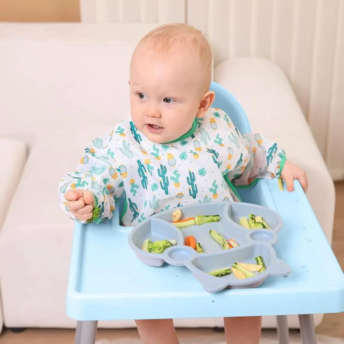 Bavoir Bébé à Manches Longues