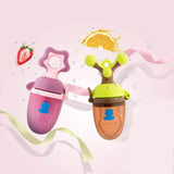 Bite Buddy™ 2-en-1 Distributeur de Nourriture Fraîche & Anneau de Dentition (Sucette en Silicone Sûre)