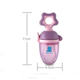 Bite Buddy™ 2-en-1 Distributeur de Nourriture Fraîche & Anneau de Dentition (Sucette en Silicone Sûre)