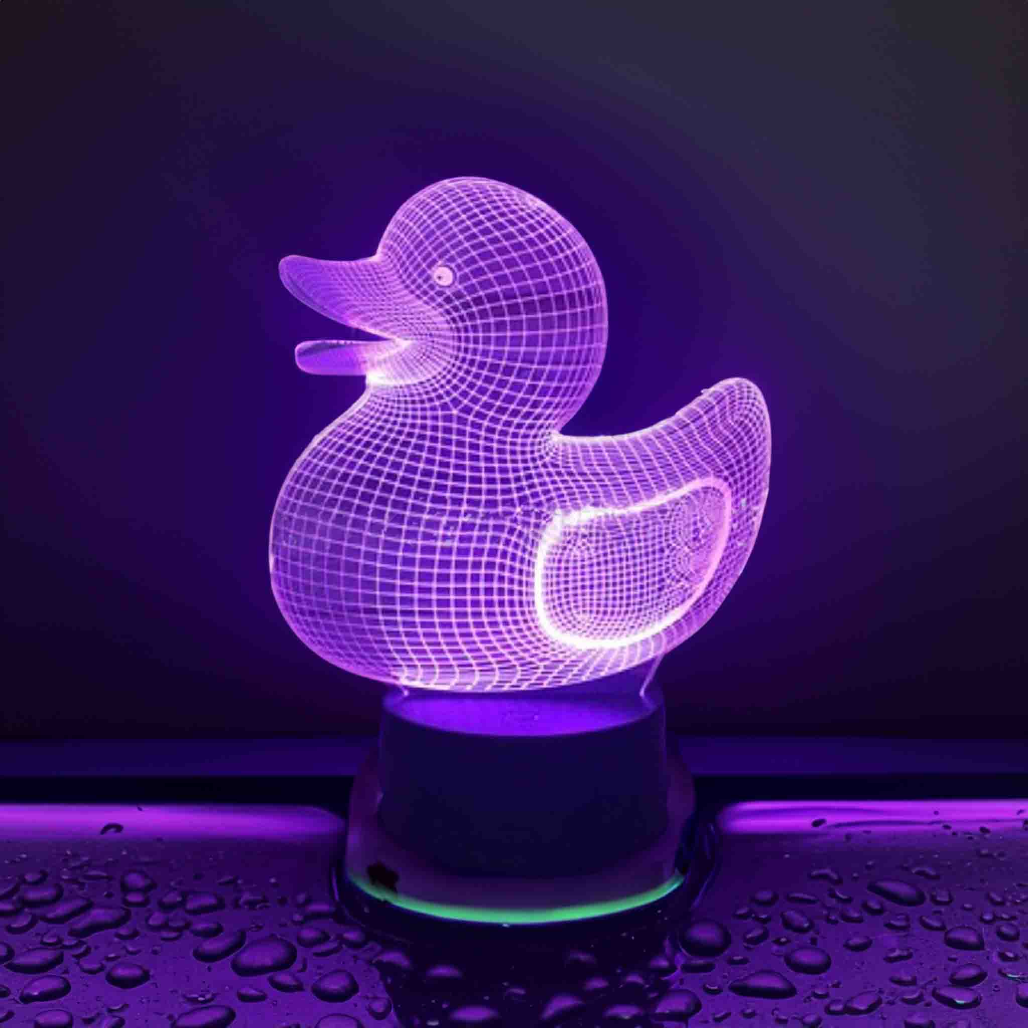 Luminous Dreamscape™ 3D LED Illusion Lamp (16-Color Remote Control Night Light)