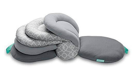 Embrace Butterfly™ Coussin d'Allaitement Ajustable (Support à 3 Niveaux de Hauteur)