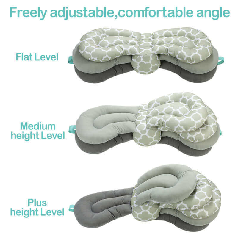 Embrace Butterfly™ Coussin d'Allaitement Ajustable (Support à 3 Niveaux de Hauteur)