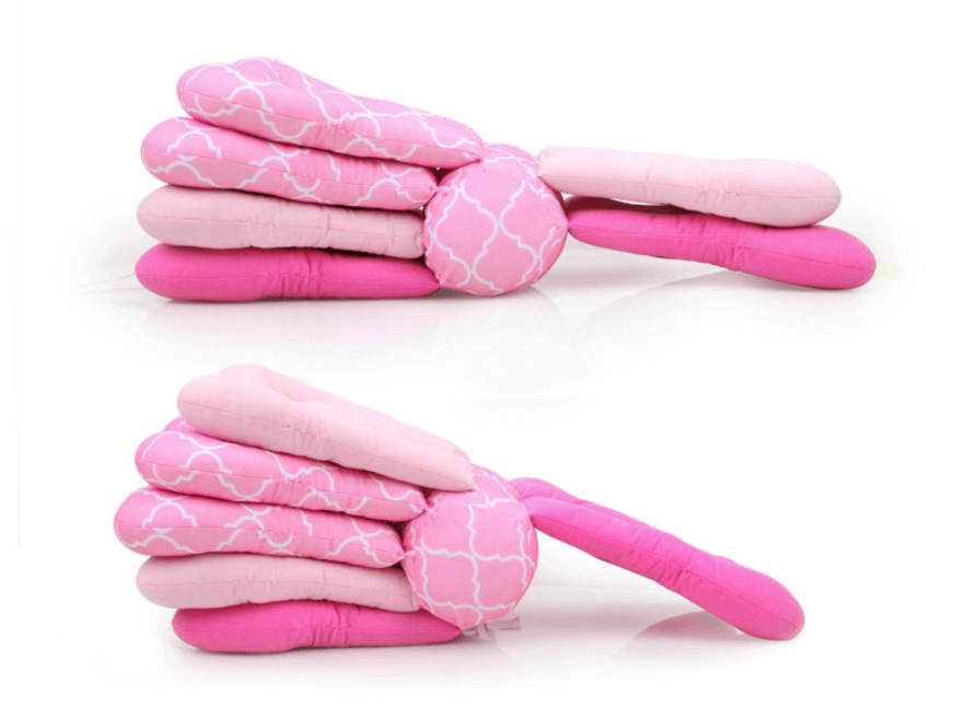 Embrace Butterfly™ Coussin d'Allaitement Ajustable (Support à 3 Niveaux de Hauteur)