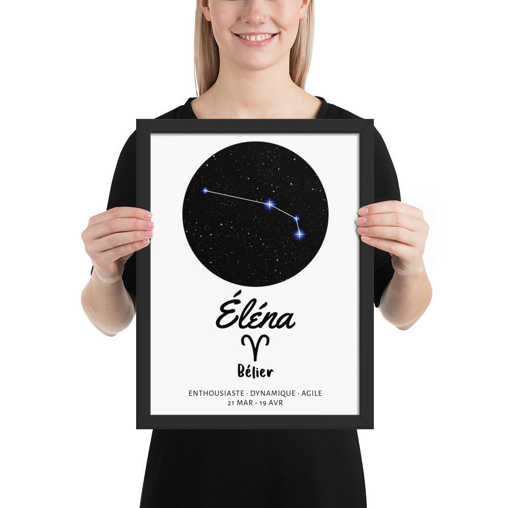 Tableau personnalisé Signe Astrologique