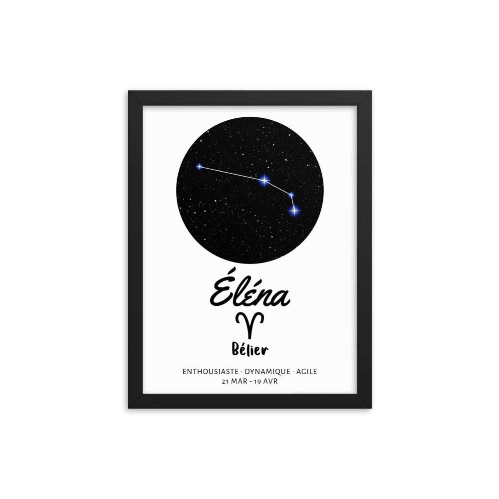 Tableau personnalisé Signe Astrologique