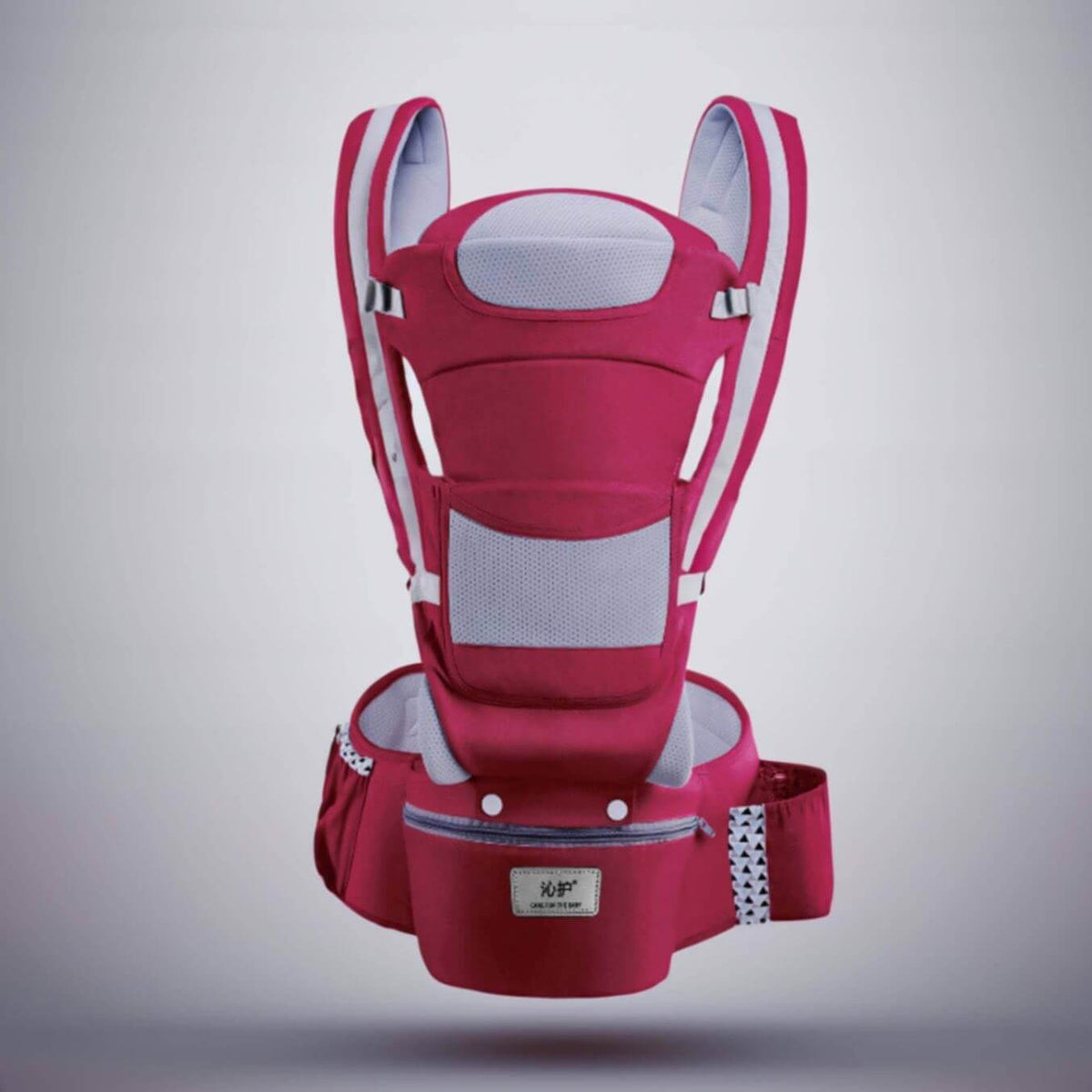 Porte-bébé ergonomique 4-en-1 avec siège de hanche (Nouveau-né jusqu'au tout-petit)