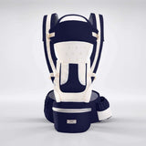 Porte-bébé ergonomique 4-en-1 avec siège de hanche (Nouveau-né jusqu'au tout-petit)