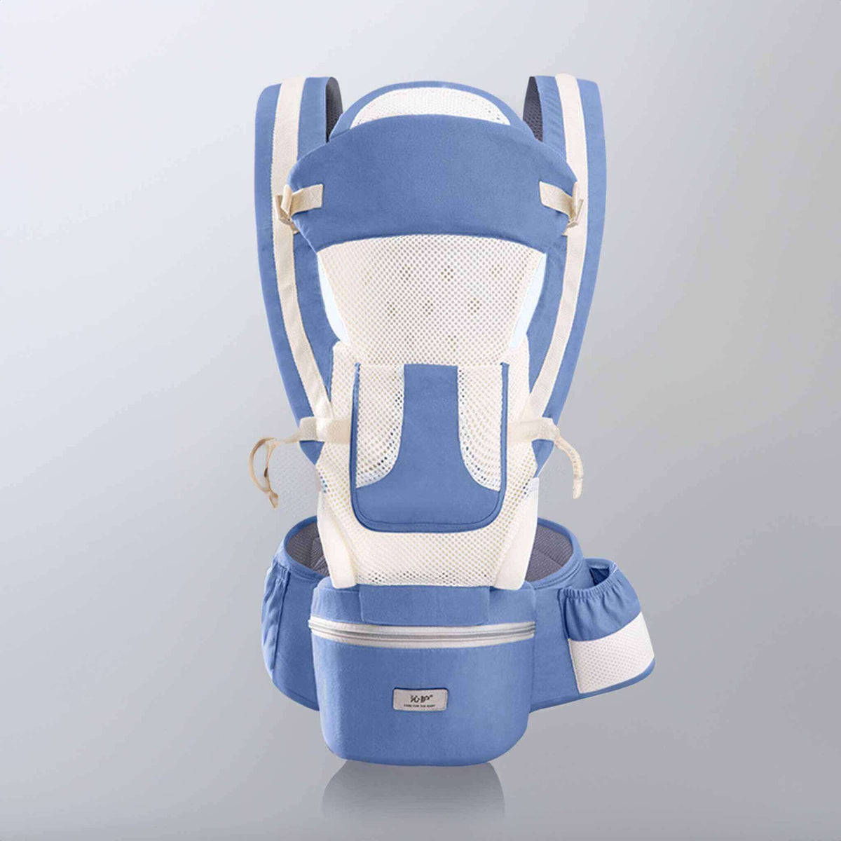 Porte-bébé ergonomique 4-en-1 avec siège de hanche (Nouveau-né jusqu'au tout-petit)