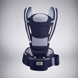 Porte-bébé ergonomique 4-en-1 avec siège de hanche (Nouveau-né jusqu'au tout-petit)