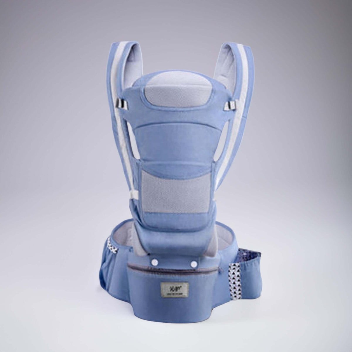 Porte-bébé ergonomique 4-en-1 avec siège de hanche (Nouveau-né jusqu'au tout-petit)