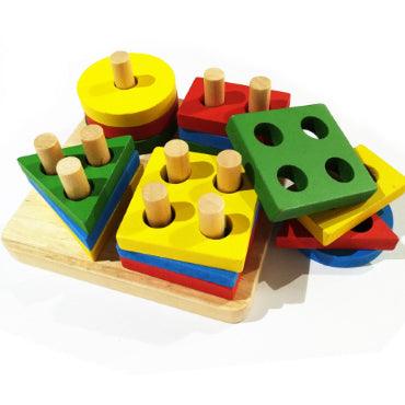Blocco di costruzione educativo per bambini