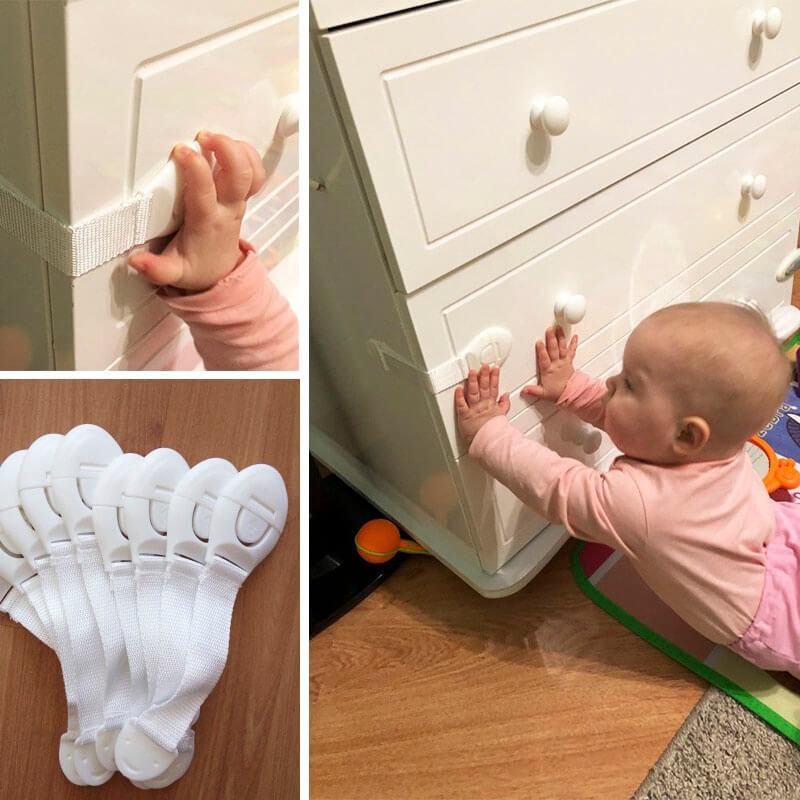 Sécurité tiroir pour bébé (x10)