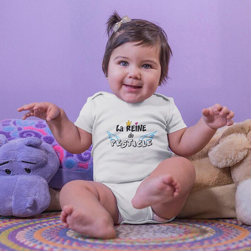 Bodysuit - Queen of the show - 100% Organic Cotton