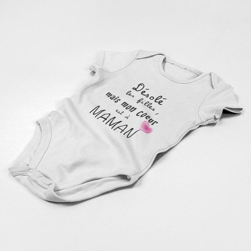 Body - My heart belongs to Mummy - 100% Organic Cotton