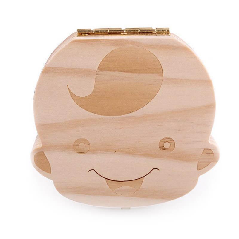 Wooden Keepsake Box for Baby Teeth