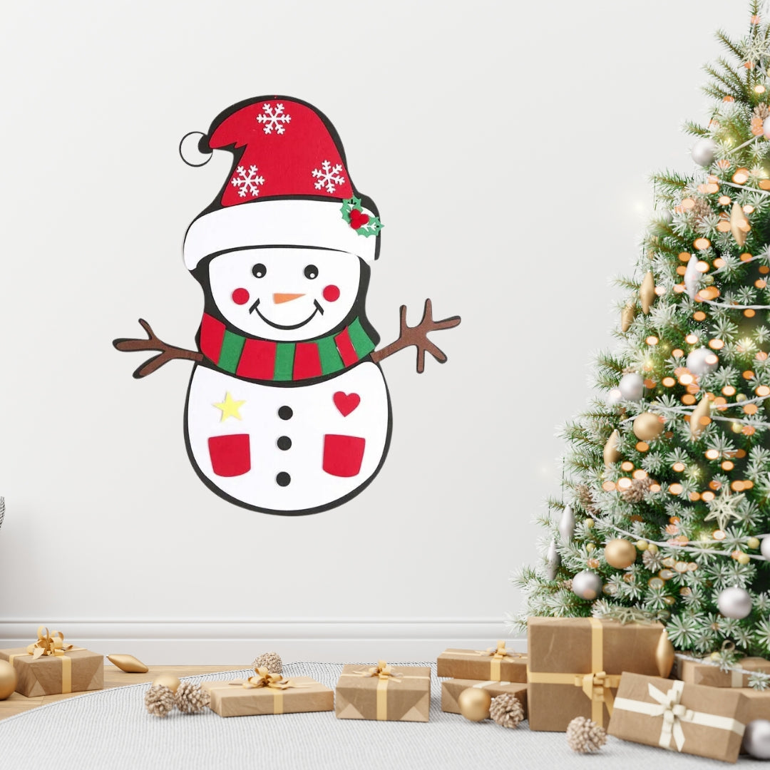 Pupazzo di Neve Montessori per Bambini