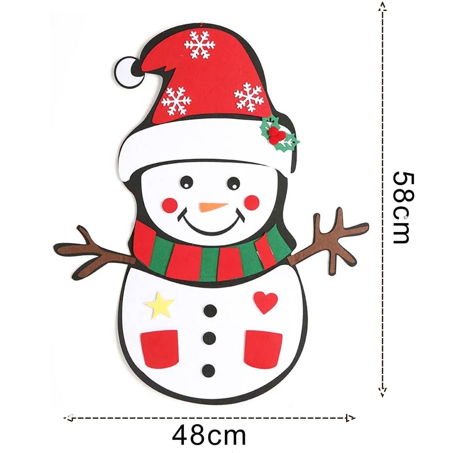 Pupazzo di Neve Montessori per Bambini