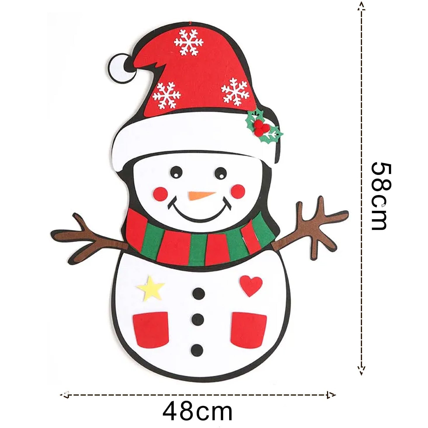 Pupazzo di Neve Montessori per Bambini