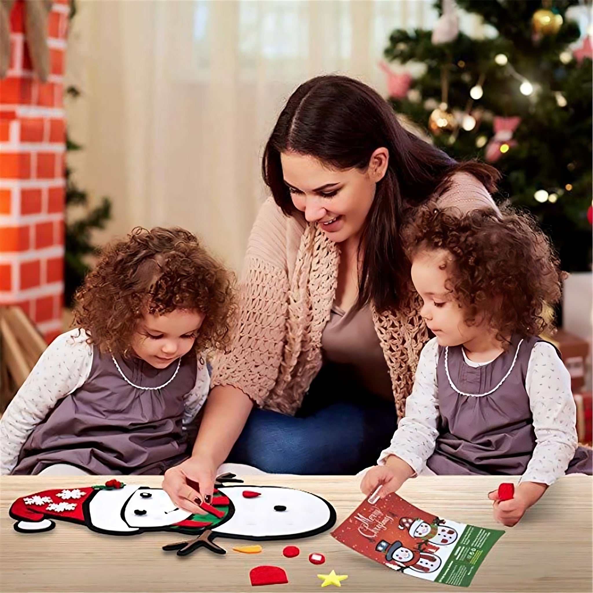 Pupazzo di Neve Montessori per Bambini
