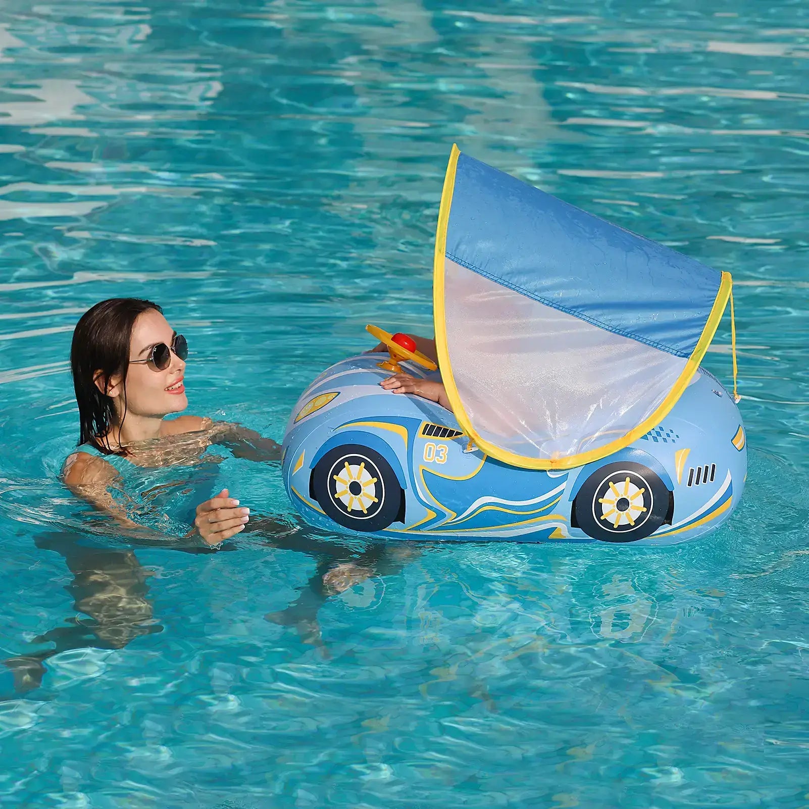 Bouee pour bebe voiture a ombrelle | BabyCruise