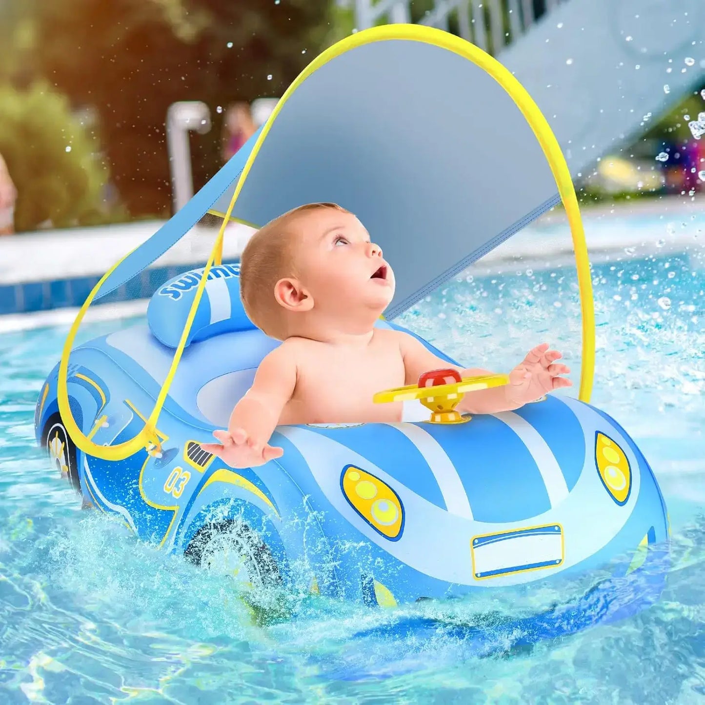 Bouee pour bebe voiture a ombrelle | BabyCruise