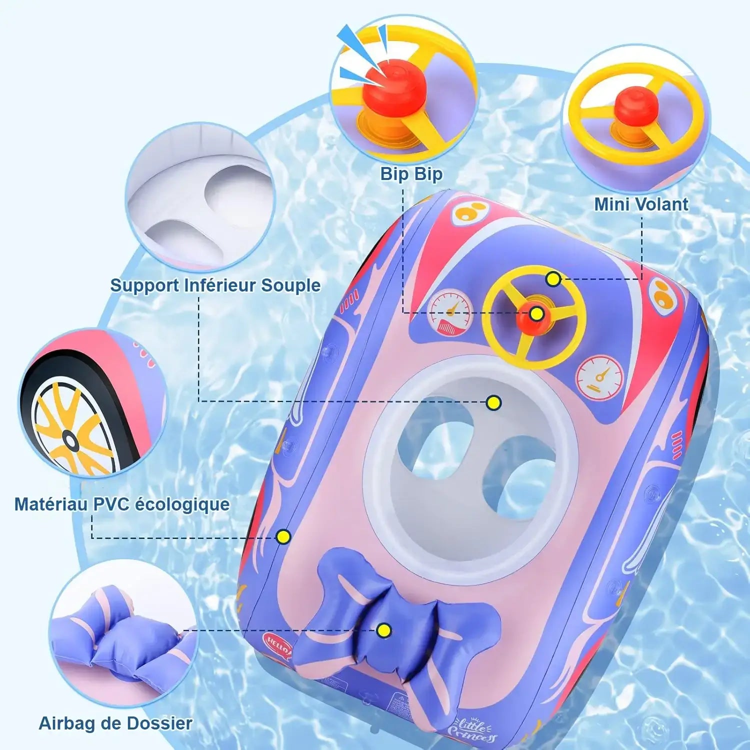 Bouee pour bebe voiture a ombrelle | BabyCruise