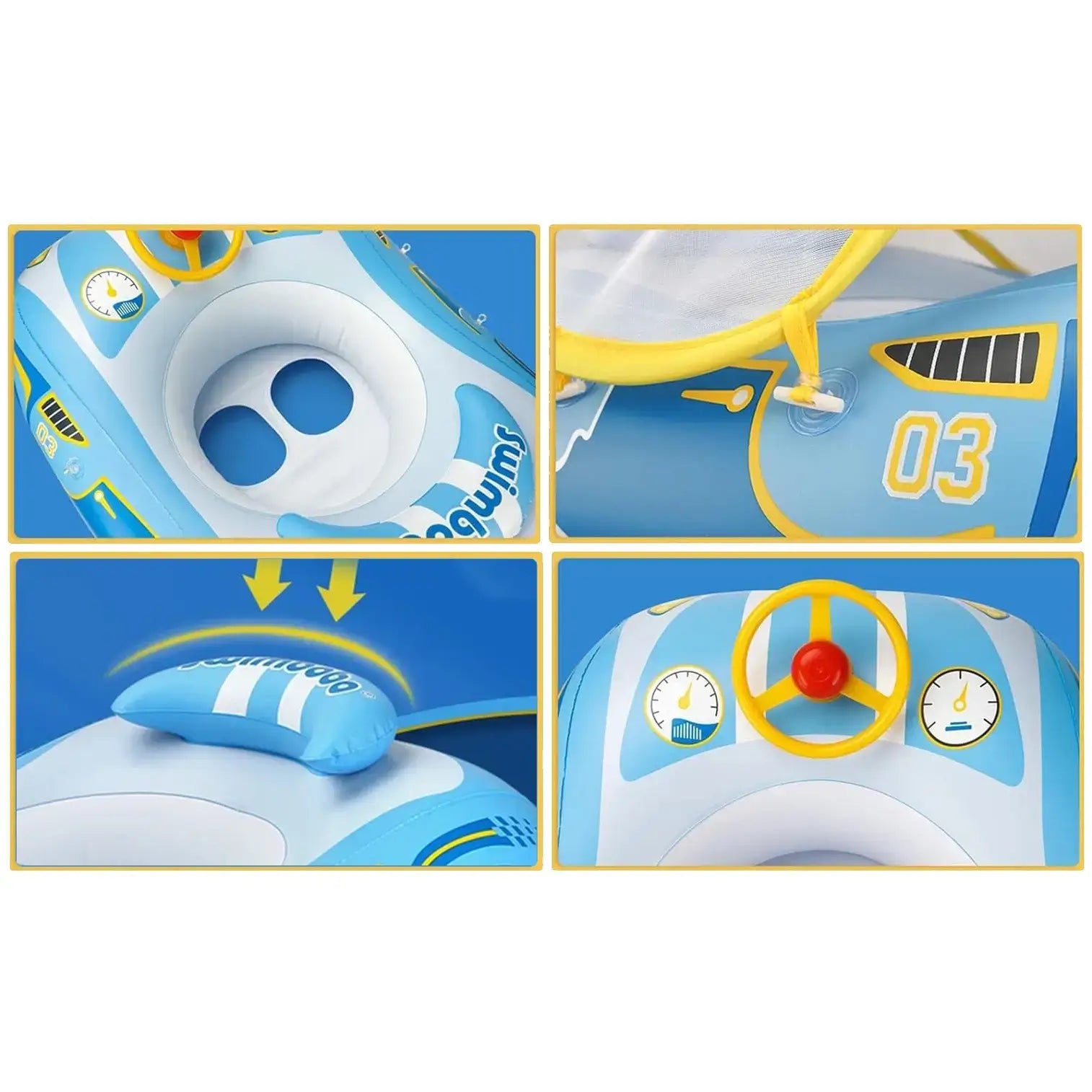 Bouee pour bebe voiture a ombrelle | BabyCruise
