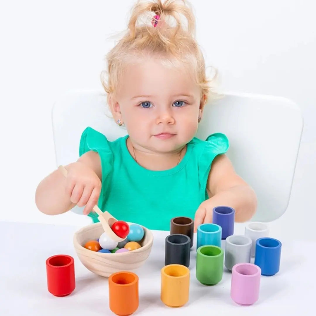 Montessori Balls and Cups - ColorMatch™