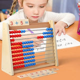 Montessori Chinese Abacus with Included Cards - Boulix™