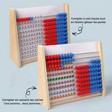 Montessori Chinese Abacus with Included Cards - Boulix™