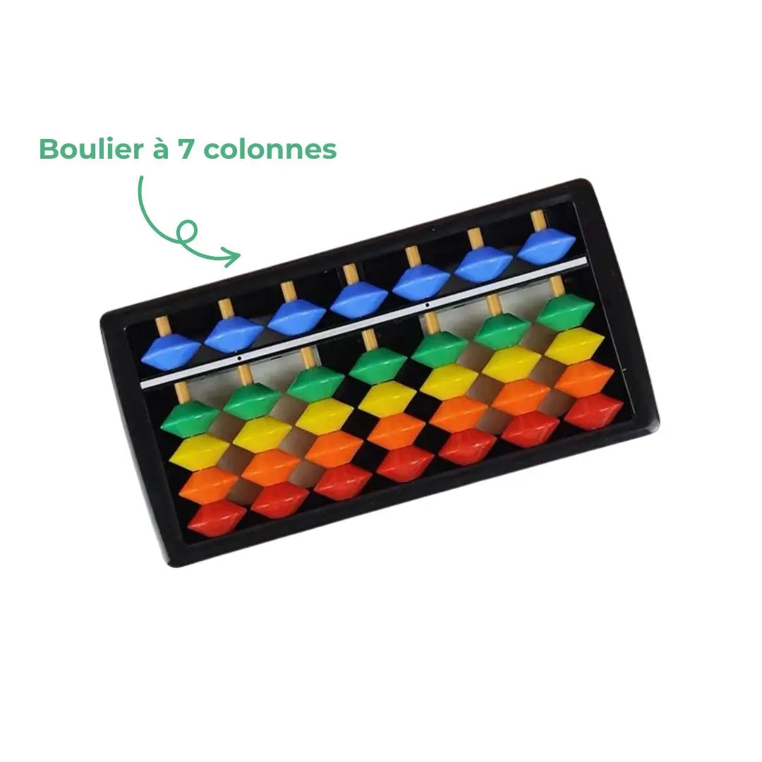 Abaku™ Montessori 7-Column Beginner Abacus