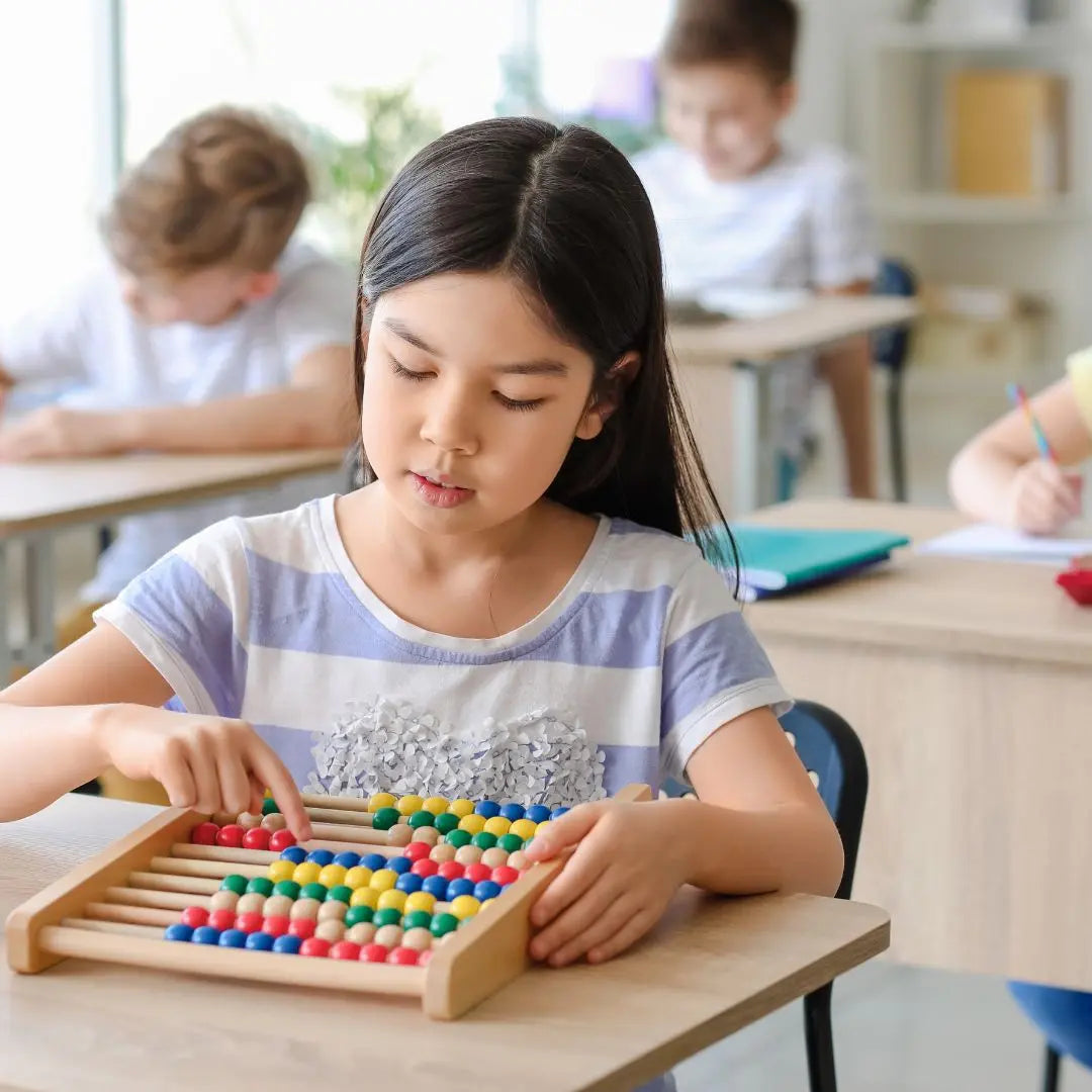 Montessori Abacus for Counting to 100 - Mathéboulier™