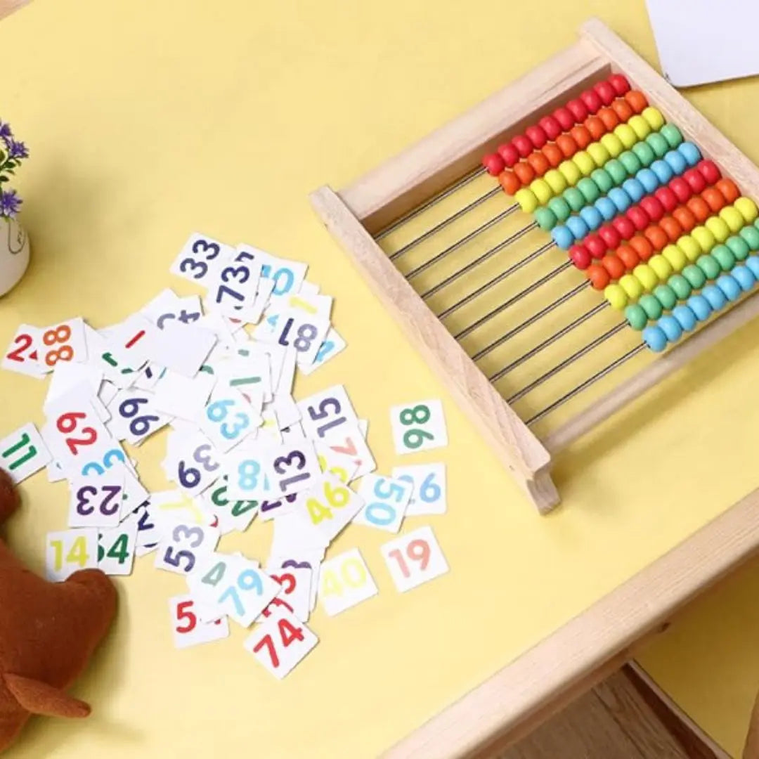 Montessori Abacus for Counting to 100 - Mathéboulier™