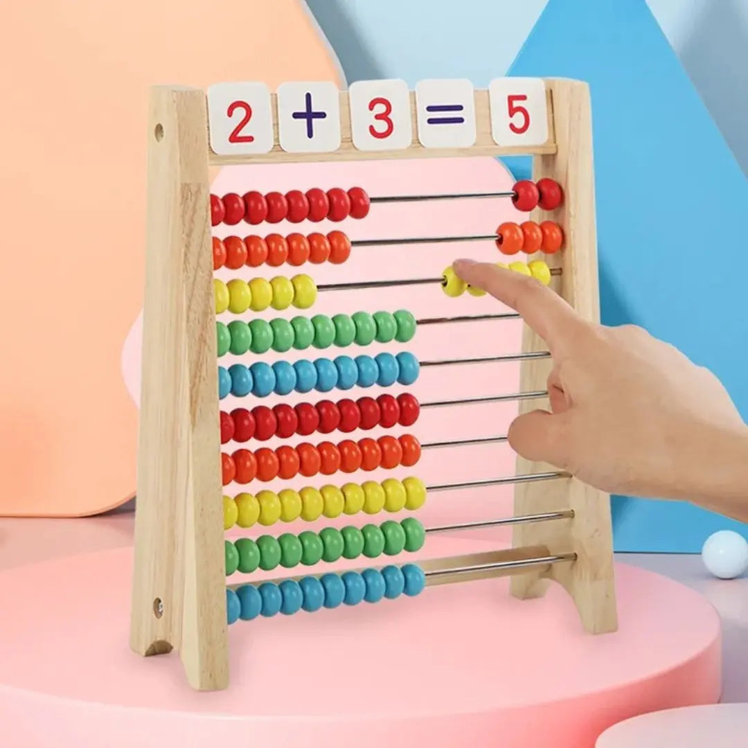 Montessori Abacus for Counting to 100 - Mathéboulier™