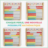 Montessori Abacus for Counting to 100 - Mathéboulier™