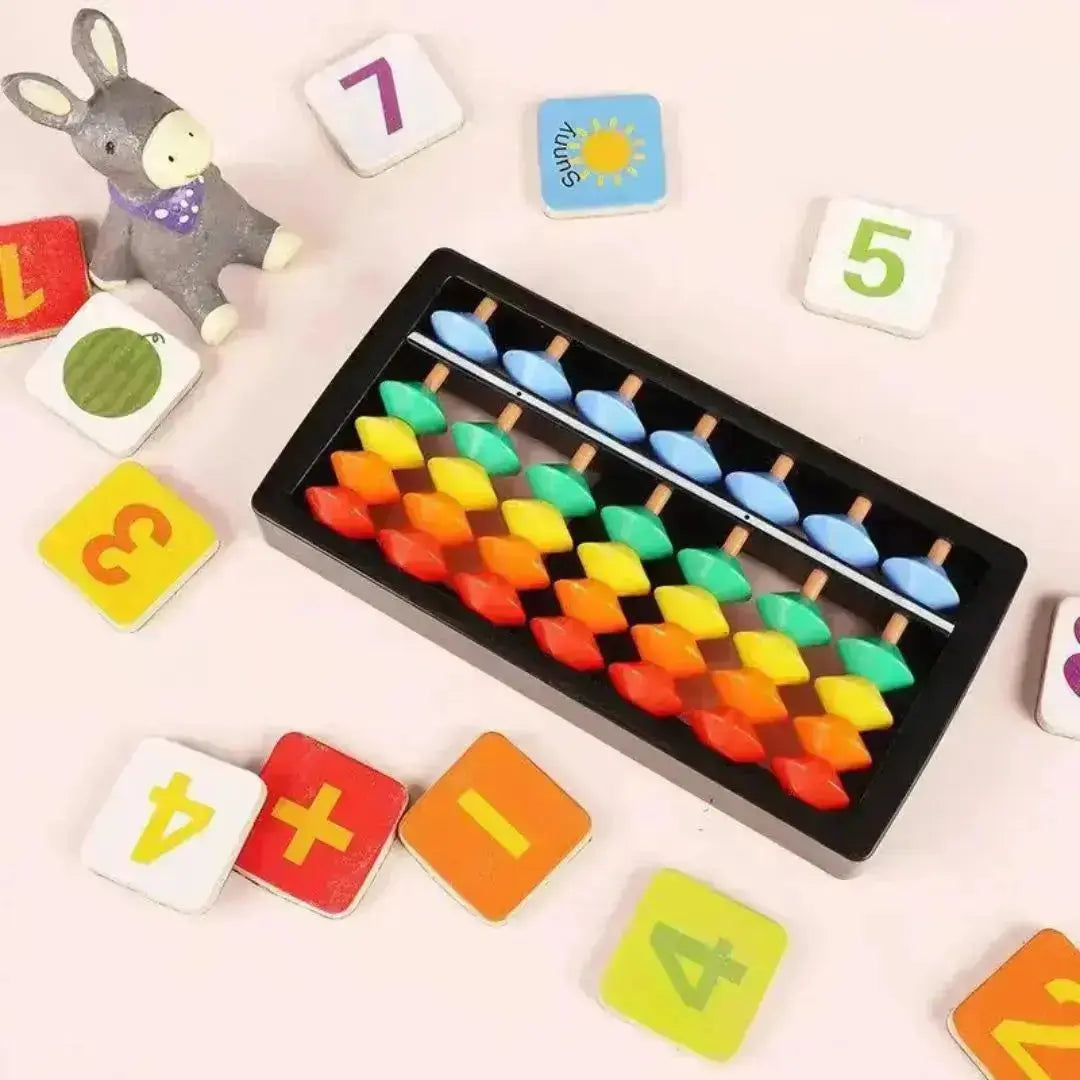 Abaku™ Montessori 7-Column Beginner Abacus