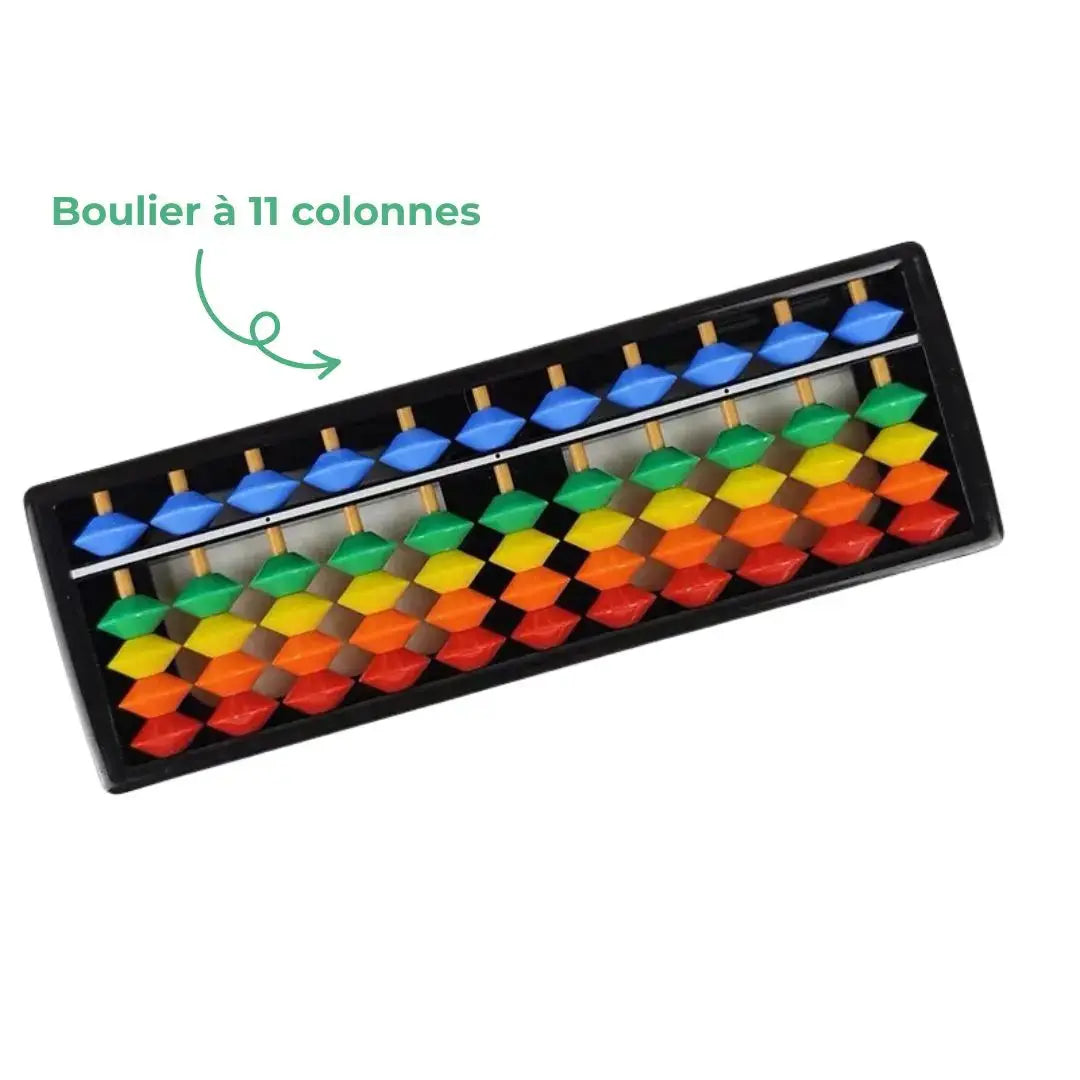 Educational Chinese Abacus – 11 columns – Abaku™