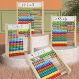 Educational wooden abacus with slate - WoodLearn™