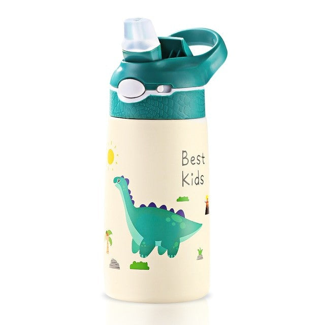 Insulated Kids' Water Bottle with Straw 400 ML