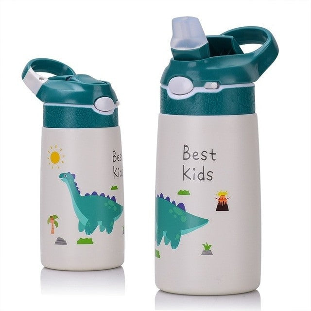 Insulated Kids' Water Bottle with Straw 400 ML
