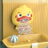 Jouet de bain canard à bulle